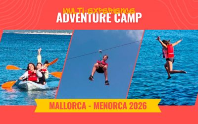 Campamento de verano multiaventura MALLORCA-MENORCA